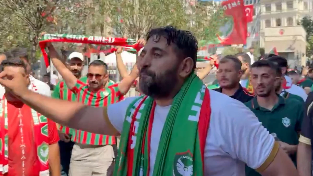 Amedspor taraftarından olay sözler! 'Bize kurşunla gelene biz…