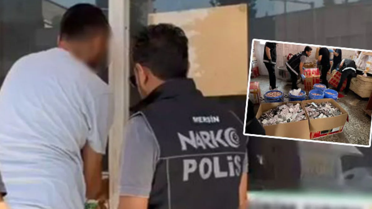 Fırından çıktı! 31 koli, 6 varil 1.7 milyondan fazla!