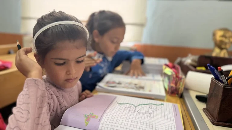 Tek öğrencili okulda İlayda’nın yalnızlığı sona erdi