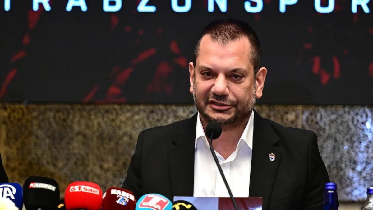 Trabzonspor Başkanı'ndan maç öncesi hakemlere sert tepki