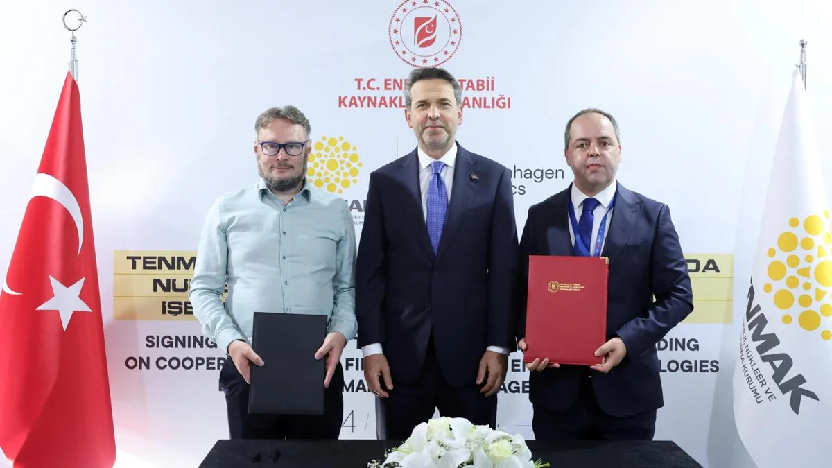 Türkiye, toryumun nükleer teknolojide kullanımı için Danimarkalı…