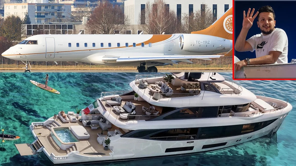 Yattan önce jet almış