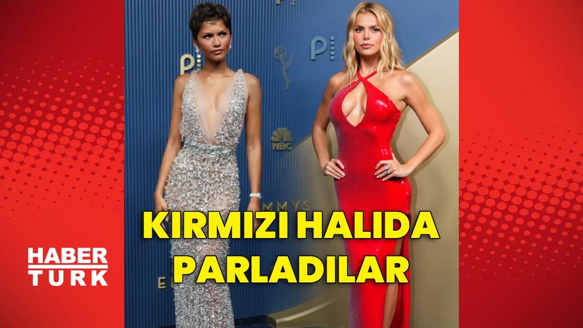 Yıldızlar kırmızı halıda şıklık yarışında