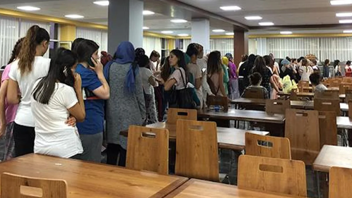 Yurt çıktı yemek çıkmadı